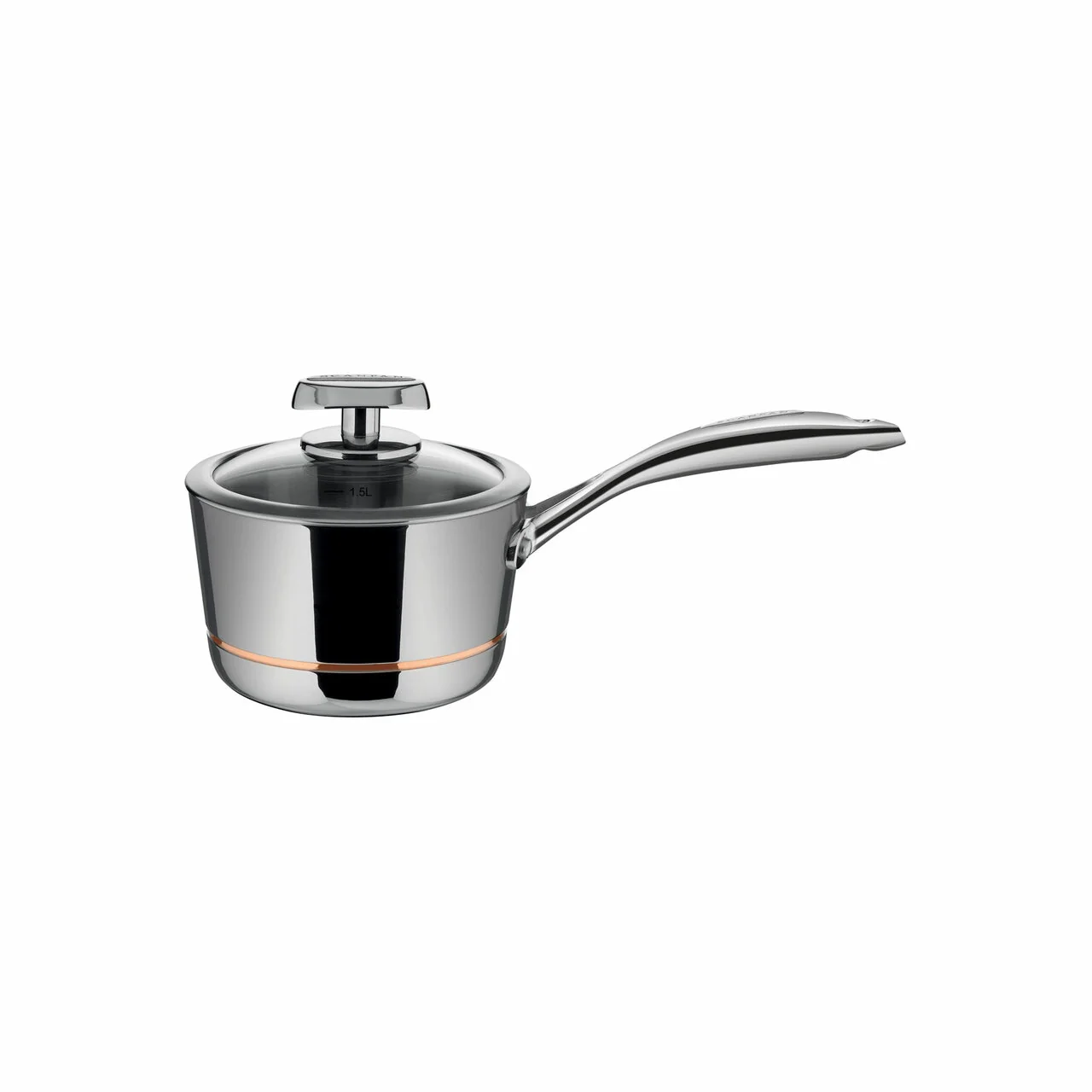 Scanpan Axis Stainless Steel Saucepan  - 18cm/2.5L - Image 7