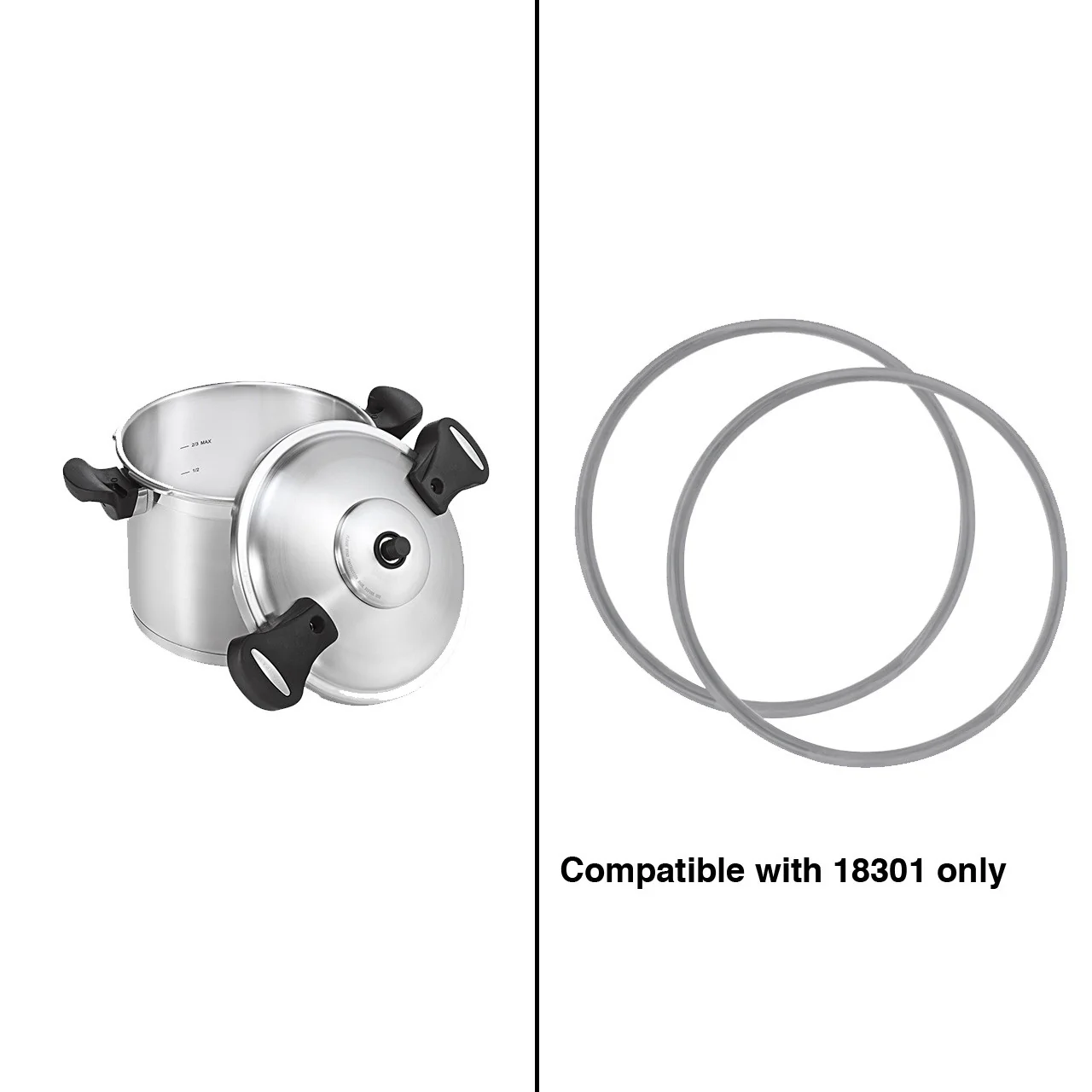 Scanpan Silicone Rings for 22cm 6L Pressure Cooker - Image 2