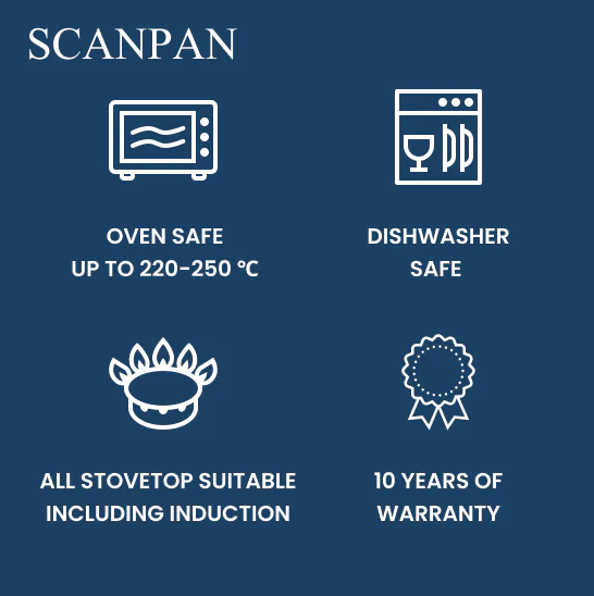 Scanpan Impact Stainless Steel Stockpot - 24cm/7.2L - Image 3