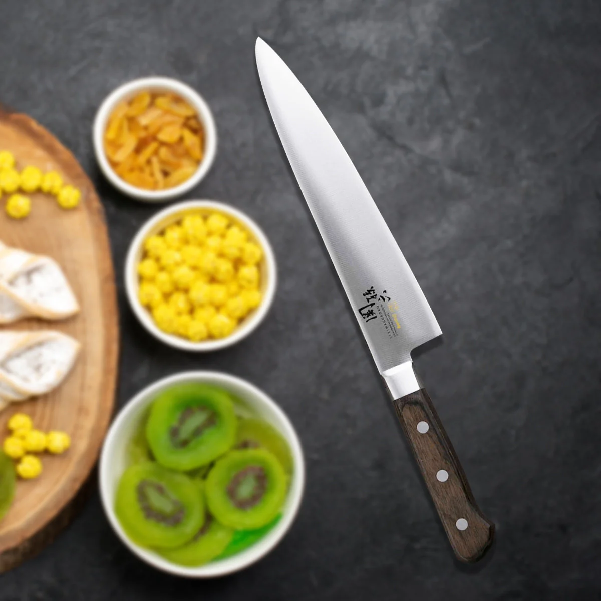 Seki Magoroku Benifuji Chefs Knife 21cm - Shaped In The Traditional European Style - Image 4