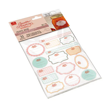 Bormioli Rocco Quattro Stagioni Stickers Set 30