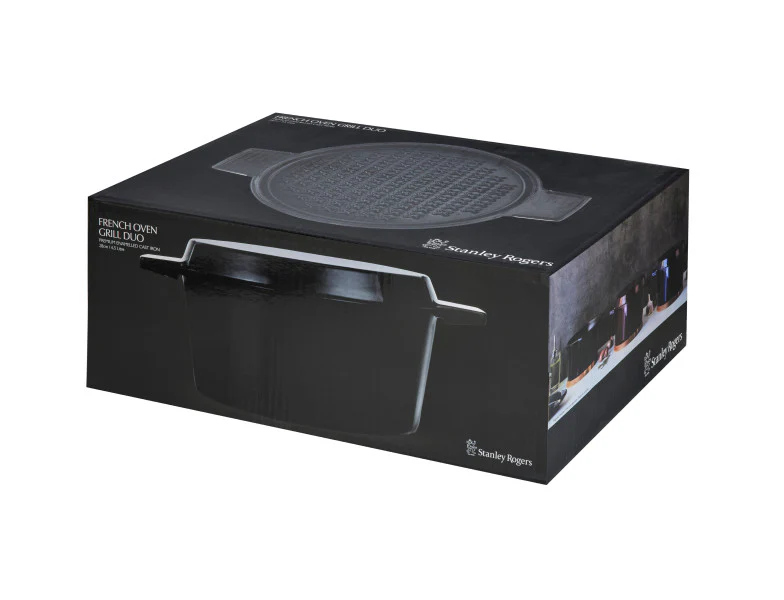 Stanley Rogers Cast Iron French Oven Bordeaux 28cm - Image 2
