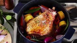 Stanley Rogers Cast Iron French Oven Bordeaux 28cm - Image 7