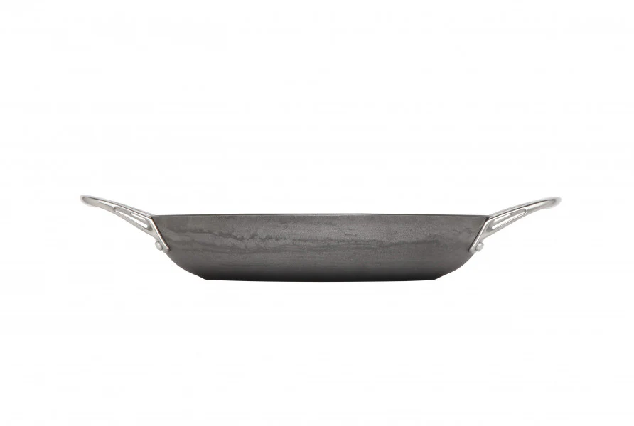 Stanley Rogers Light Weight Cast Iron Cooks Pan - 30cm - Image 2