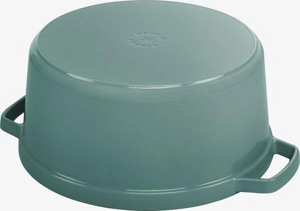 Staub Cocotte Round 26cm - Eucalyptus - Image 3