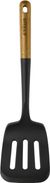 Staub Serving Turner Matte Black Silicone Head with Acacia Wood Handle - 30cm - Image 2