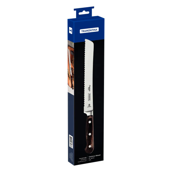 Tramontina Century Wood Bread Knife 8, 20cm - Image 2