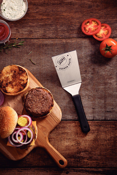 Tramontina Churrasco Black Barbecue Burger Spatula 6, 15cm - Image 5