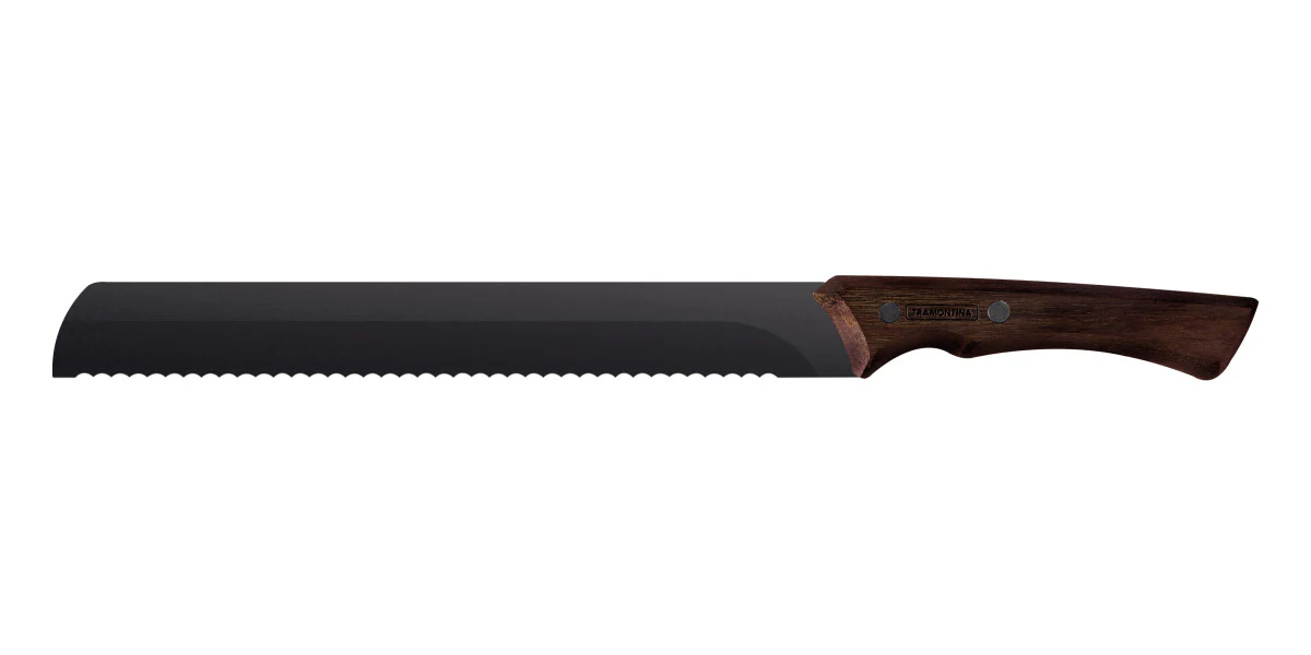 Tramontina Churrasco Black Collection Serrated Knife - 10in/25cm
