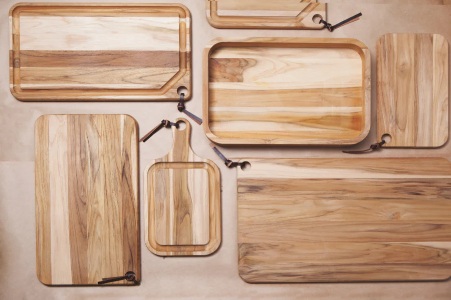 Tramontina Teak Wood Brown Chopping Board - Image 2