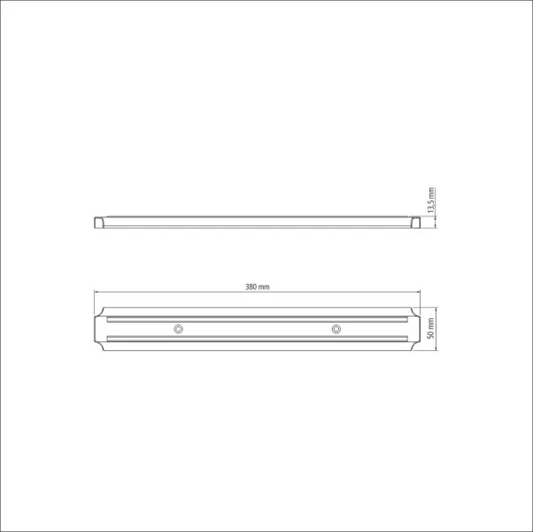 Tramontina Magnetic Knife Rack Black - 38cm - Image 3