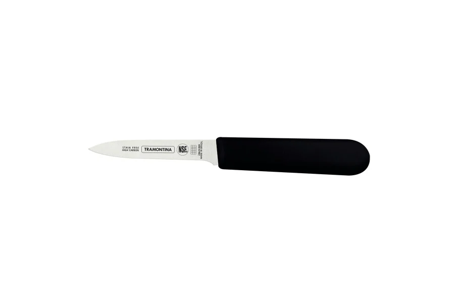 Tramontina Professional Master Black Paring Knife Straight - 8cm