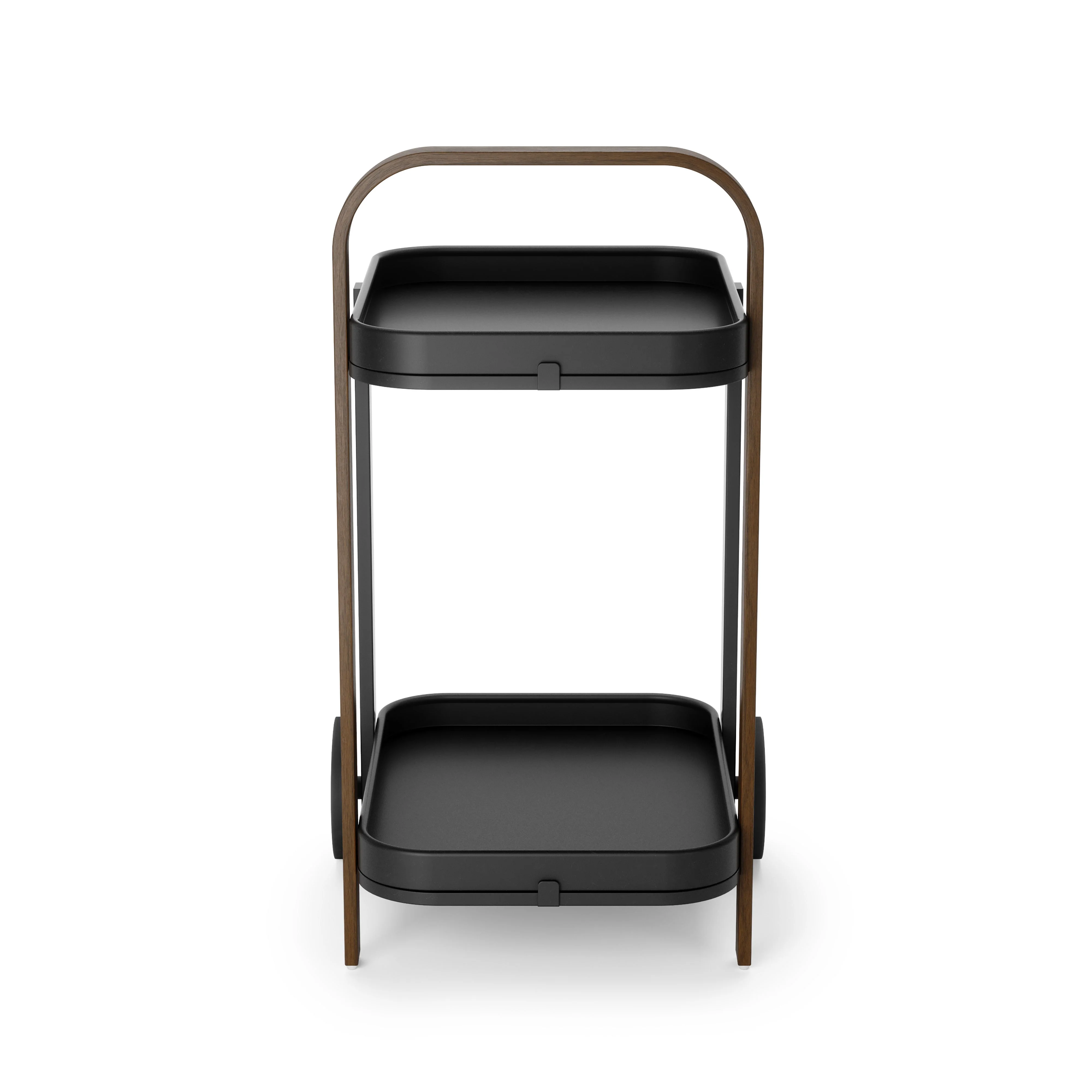 Umbra Bellwood Bar Serving Cart - Black/Walnut - Image 6