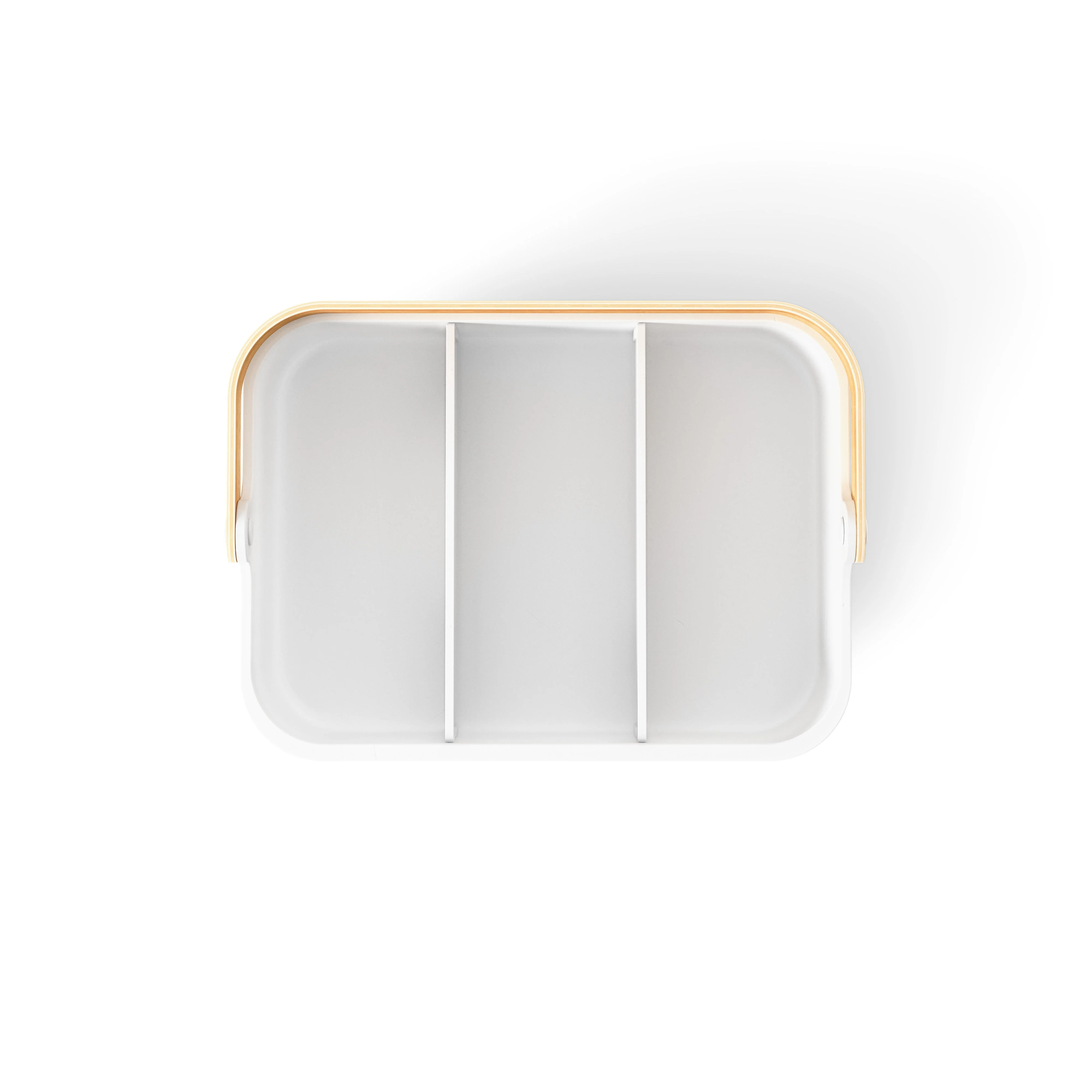 Umbra Bellwood Storage Bin - Large - White/Natural - Image 7