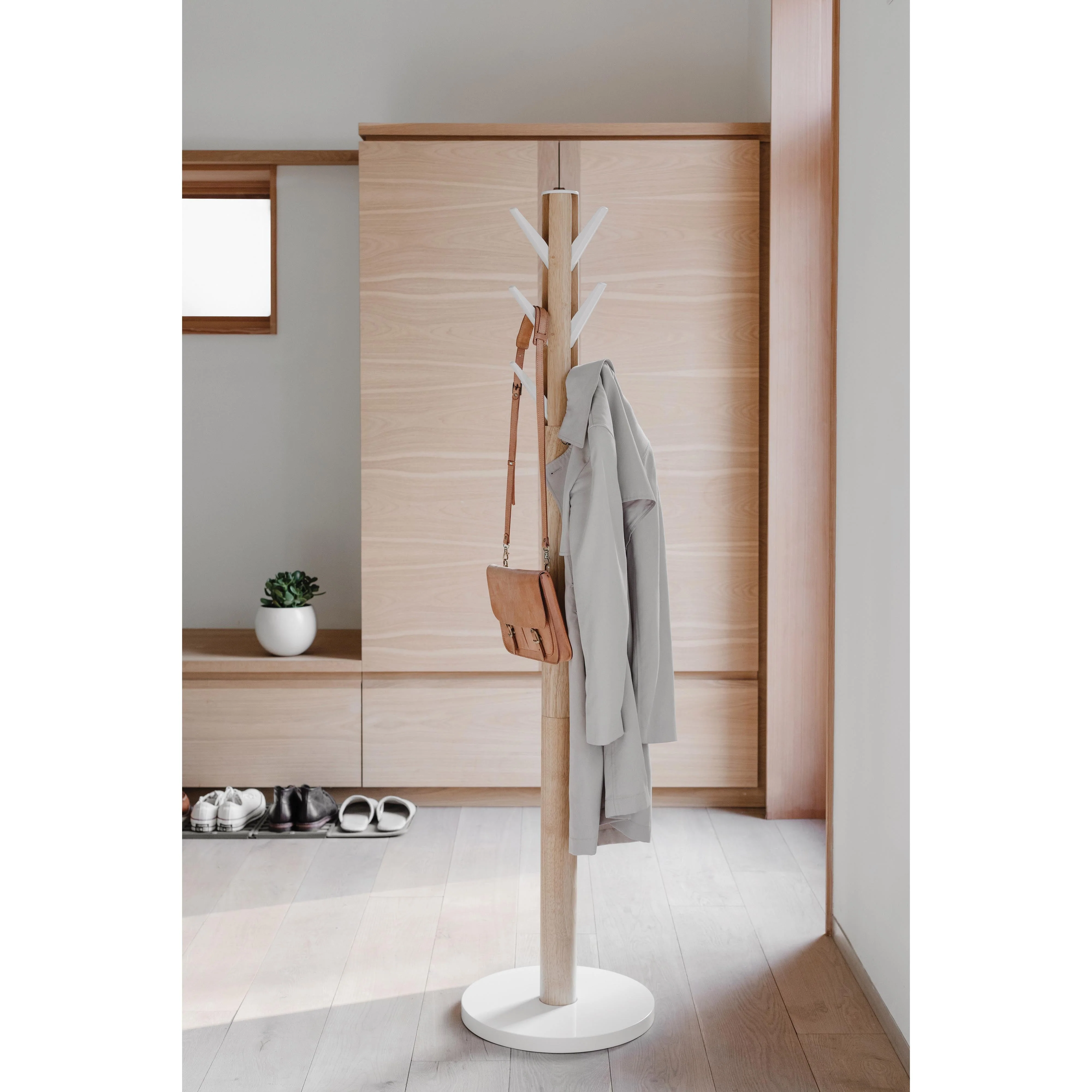 Umbra Flapper Coat Rack - White - Image 3