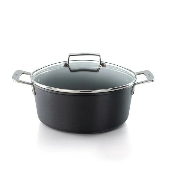 Valira Cast Aluminium Tall Casserole with Lid - 24cm