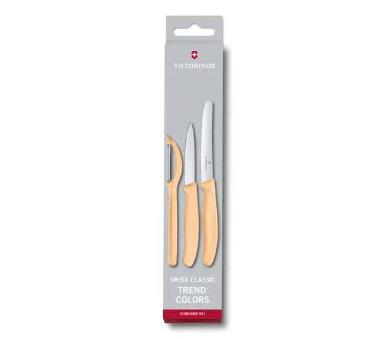 Victorinox Classic Trend Colors Paring Knife Set with Universal Peeler - Image 2