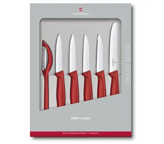 Victorinox Paring Knife Set of 6 with Straight Edges - 5x
