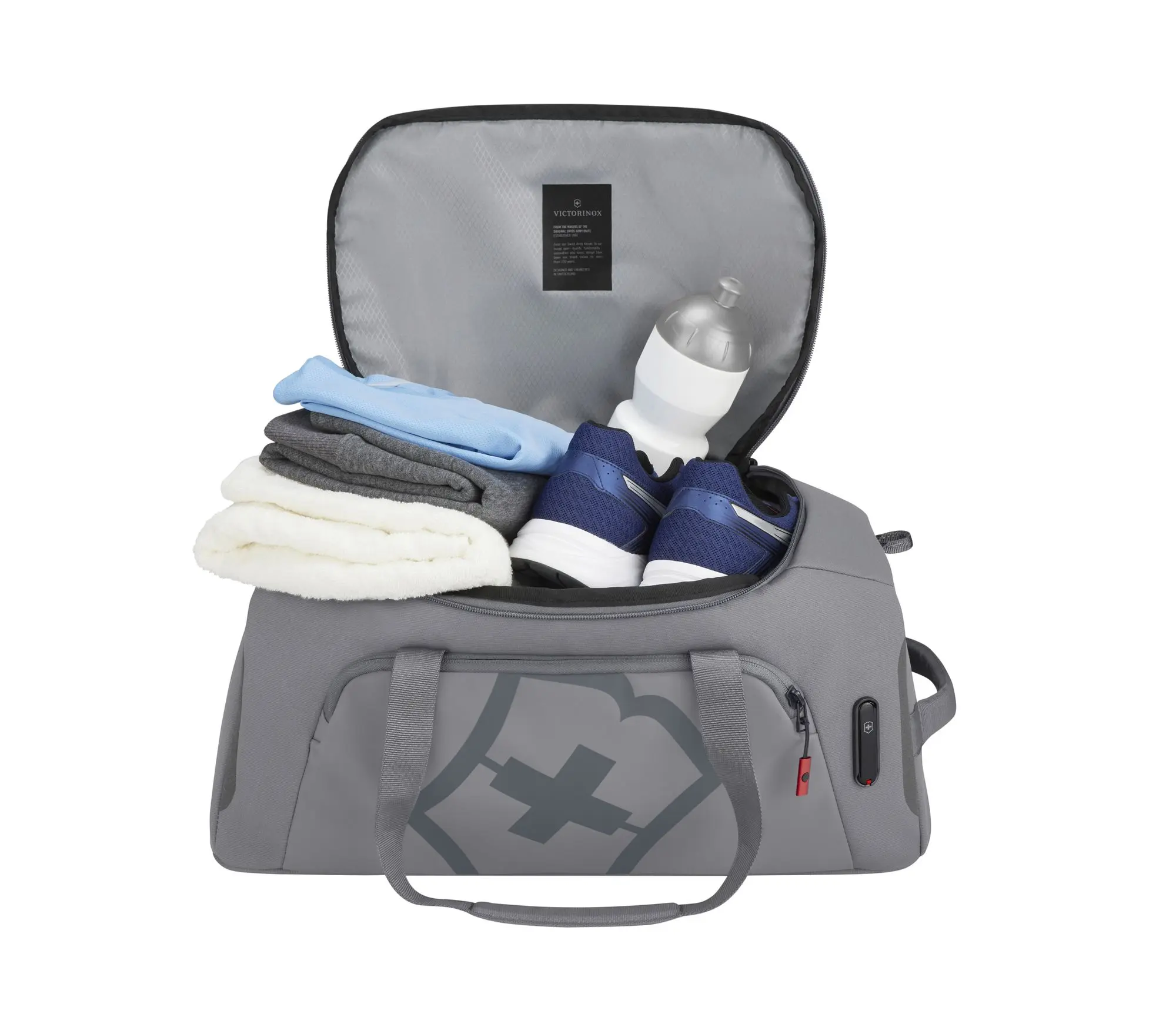Victorinox Touring 2.0 Sports Duffel - Capacity 13L - Polyster Gray - Image 4