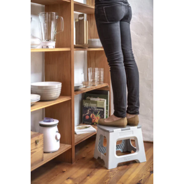 Vigar Foldable Stool Srt/6 Grey - 23cm - Image 3