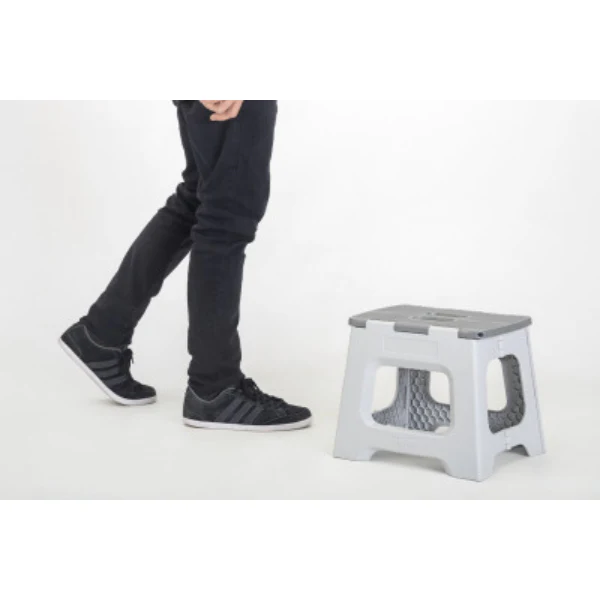 Vigar Foldable Stool Srt/6 Grey - 23cm - Image 5