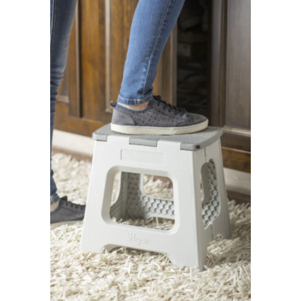 Vigar Foldable Stool Srt/6 Grey - 23cm - Image 8