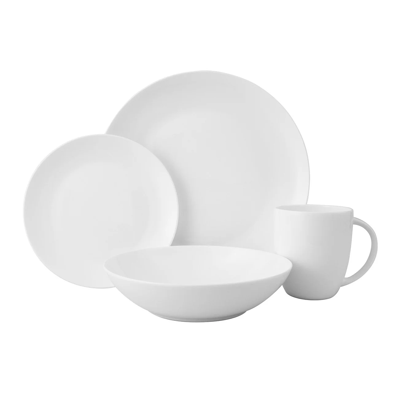 Wilkie Brothers Coupe Fine Bone China Dinner Set 18pc