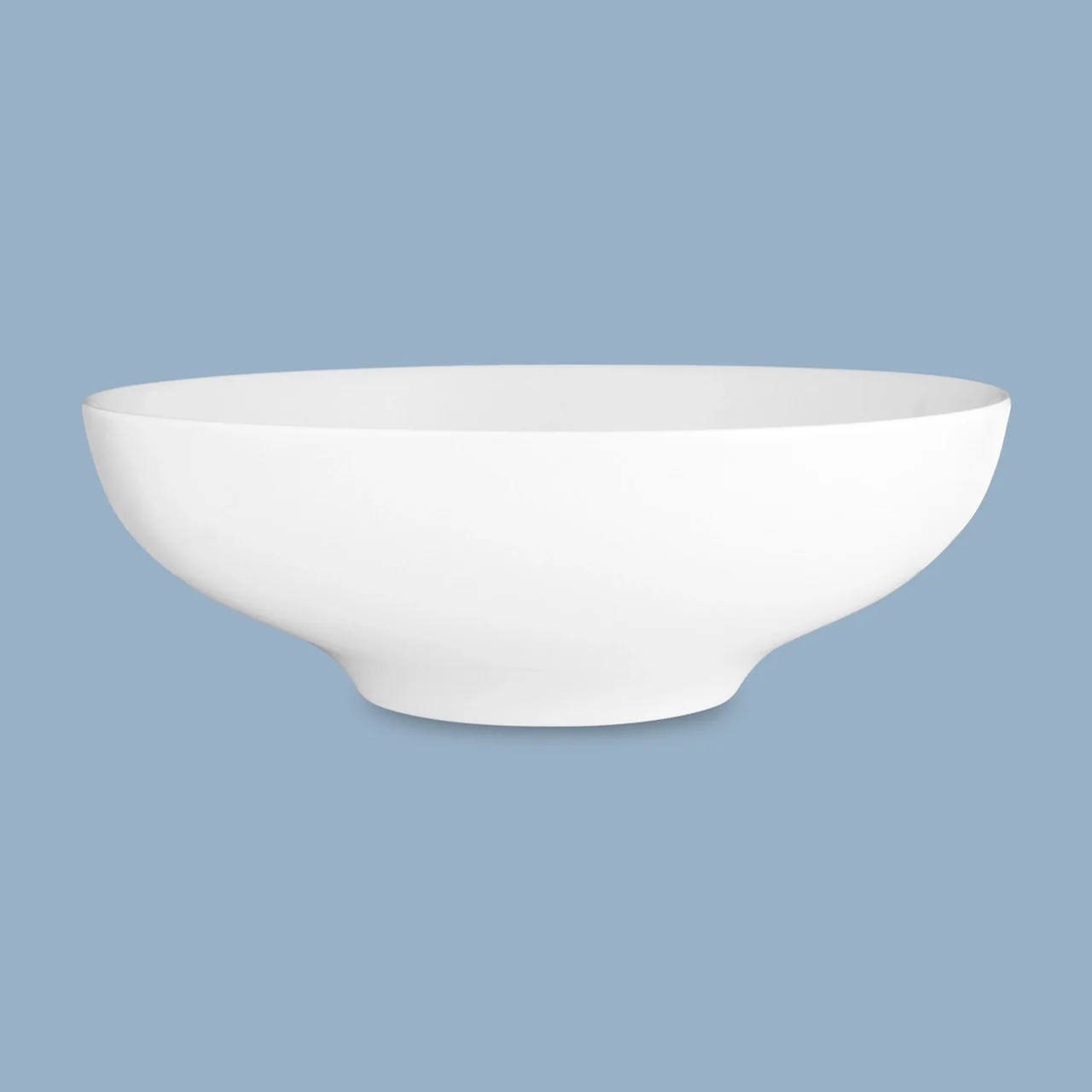 Wilkie Brothers Coupe Bowl White New Bone Porcelain - 20cm