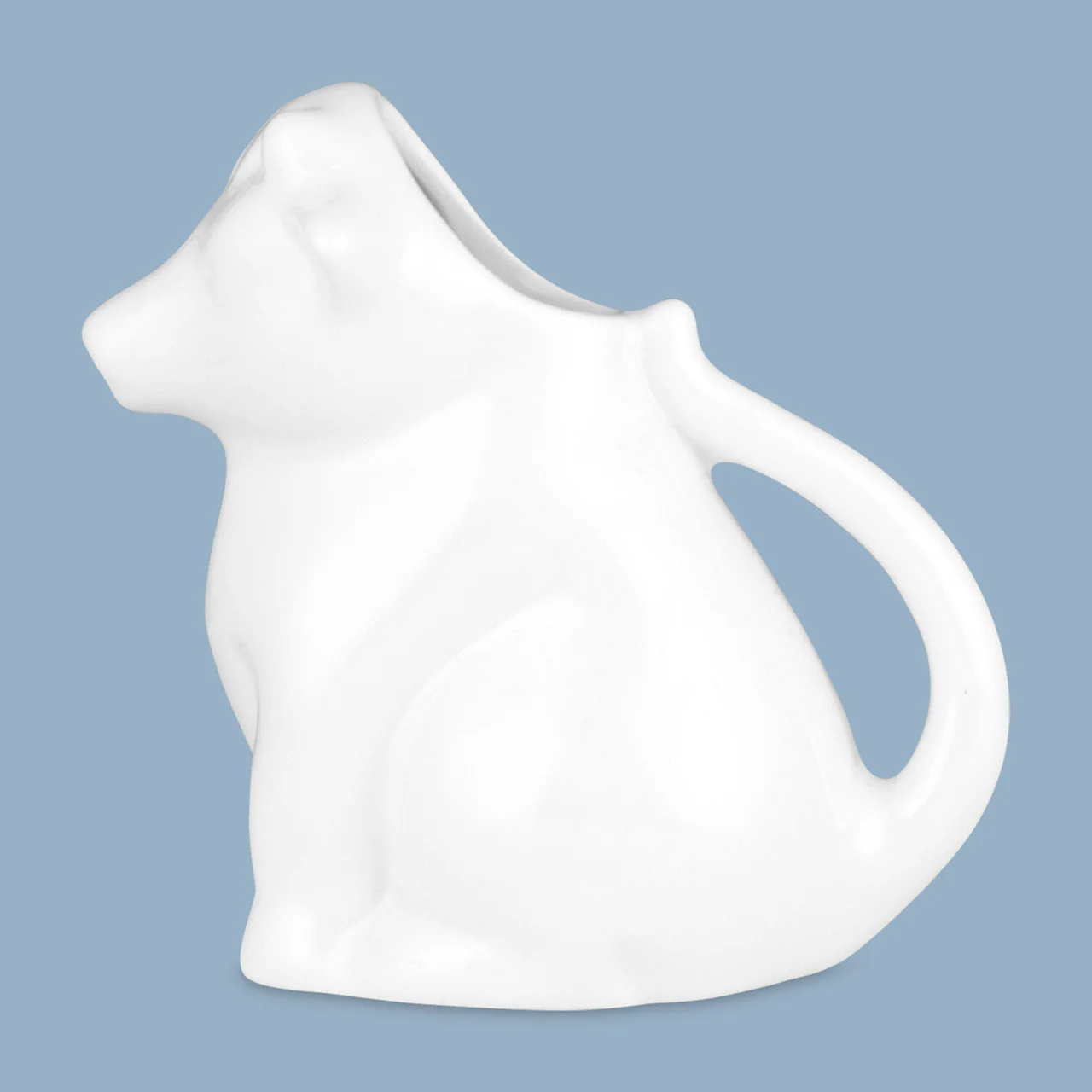 Wilkie Brothers Cow Creamer White New Bone Procelain- 60ml