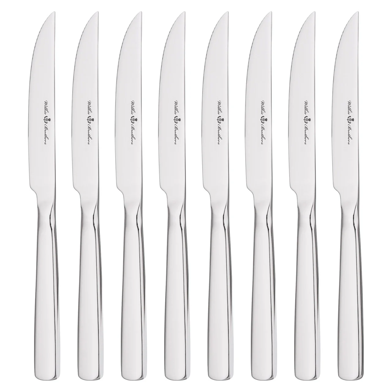 Wilkie Brothers Edinburgh Stainless Steel Steak Knife Set - 8 Piece