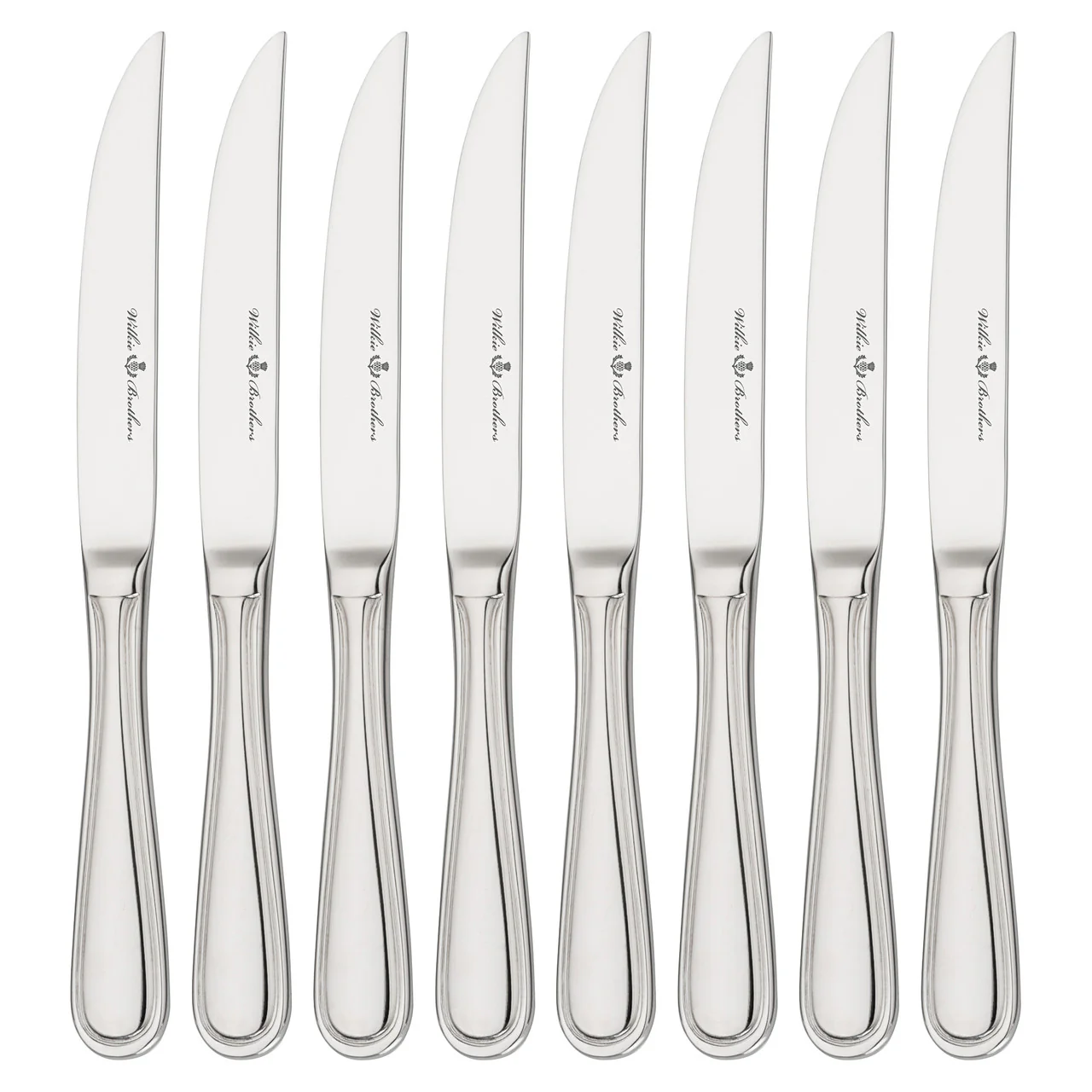 Wilkie Brothers Linea Stainless Steel Steak Knife Set - 8 Piece