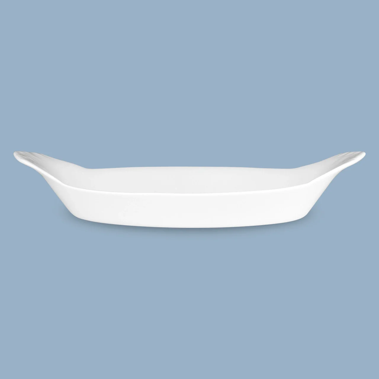 Wilkie Brothers Oval Au Gratin Dish White - 19.5cm