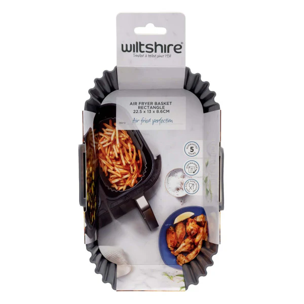 Wiltshire Air Fryer Basket 22cm Rectangle - Image 2