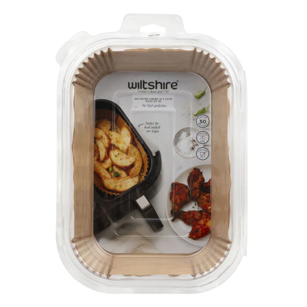 Wiltshire Air Fryer Papers 22x 14cm Rectangle - Image 2