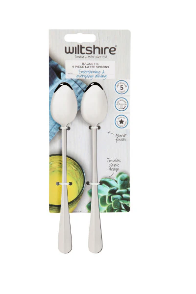 Wiltshire Baguette Parfait Spoon 4Piece Stainless Steel - Image 2