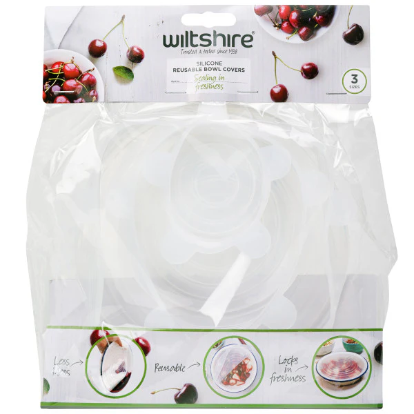 Wiltshire Bowl Cover Silicone 3 Pieces - Image 2