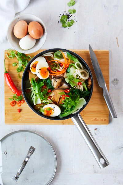 Wiltshire Easycook Pine Induction Saucepan 20cm|2.17l with glass lid - Image 5