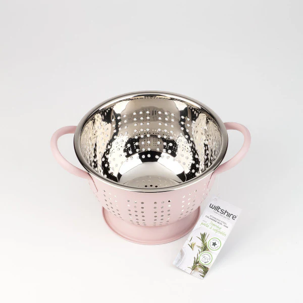 Wiltshire Extra Deep Colander 18cm - Rose Pink - Image 4