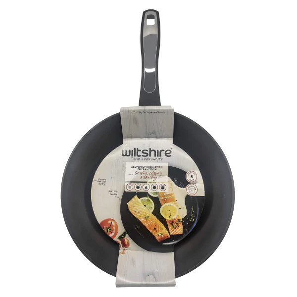 Wiltshire Forged Aluminium Induction Frypan 30cm - Image 2