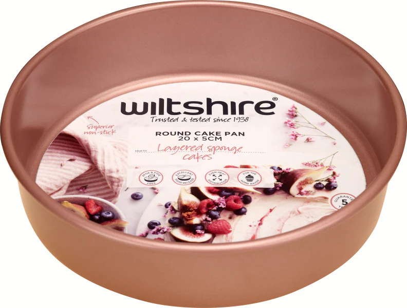 Wiltshire Rose Gold Round Cake Pan 20cm - Image 3