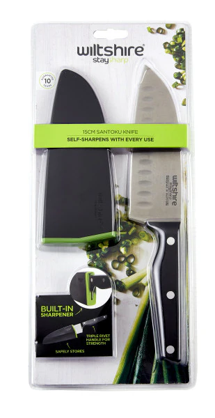 Wiltshire Staysharp Triple Rivet Santoku 15cm - Image 2