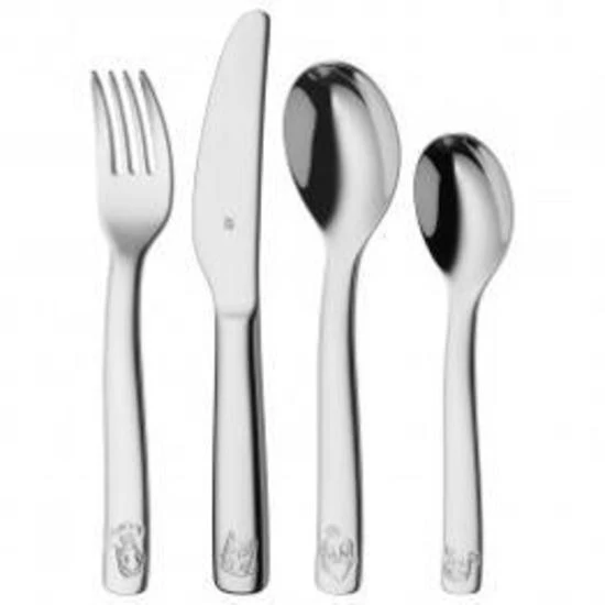 Wmf Farm Animals Stainless Steel Child Cutlery Sets - 4 Piece