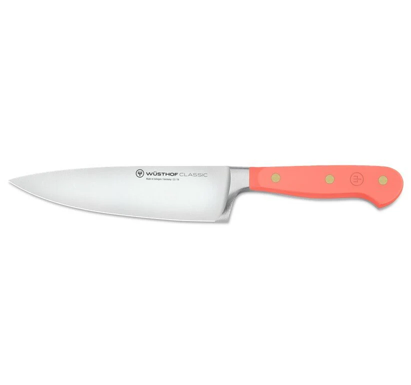 Wusthof Classic Colour Chefs Knife Coral Peach 16cm