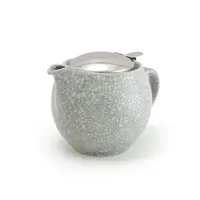 Zero Japan Stone Teapot 450ml Crackle Smoke