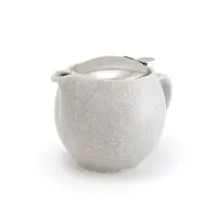 Zero Japan Stone Teapot 450ml Crackle White
