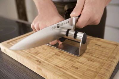 Zwilling Twinsharp Select Stainless Steel Knife Sharpener - 18.8cm - Image 3