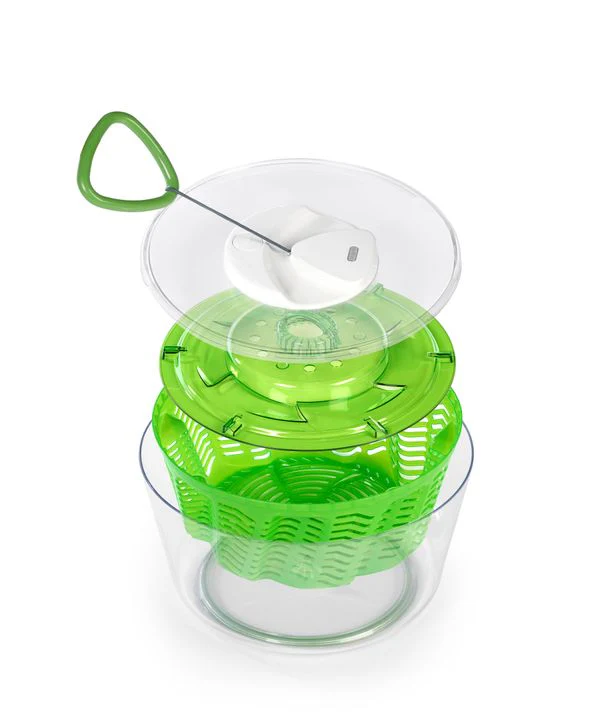 Zyliss Easy Spin 2 Small Salad Spinner Green - Image 6
